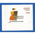 Spain 2011 International Women`s Day - Self Adhesive Stamp -MNH-Thematic-Symbol