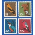 Germany 1963 Youth Hostel - Birds -MNH-Thematic-Fauna-Birds