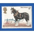 England-Used-Cancel-Thematic-Fauna-Horse