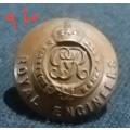 Antiques-Vintage-Collectable-Button-Crown over Royal Engineers