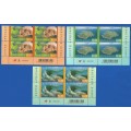 RSA-2000-MNH-SACC1286-1288-South African World Heritage Sites -Thematic-Places of Interest