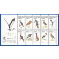 RSA-1997-MNH-Sheetlet-SACC1043-World Environment Day -Thematic-Fauna-Waterbirds