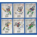 RSA-2002-MNH-SACC1499-1504-ICC Cricket World Cup S.A. 2003-Thematic-Sport-Cricket-World Cup