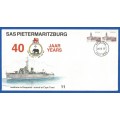 RSA-SA Navy-1987-FDC-Cover No11-No 2277/5000-SAS Pietermaritzburg-Thematic-Buildings-Navy