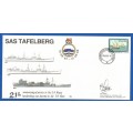 RSA-SA Navy-1988-FDC-Cover No13-No 819/5000-SAS Tafelberg-Signed-Thematic-Boat-Navy