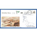 RSA-SA Navy-1989-FDC-Cover No14-No 0523/6000-Admiralty House-Signed-Thematic-Flora-Navy