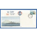 RSA-SA Navy-1995-FDC-Cover No 20-No 1235/2500-V-J Day-Thematic-Famous Person-Navy
