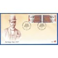 RSA-1997-FDC-SACC1064-1065-NO-6.66-E.Sontonga Composer of Nat Anthem-Thematic-Famous Person