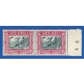 Union of SA Voortrekker Memorial Fund SACC76 Wagon over Drakensburg -MNH-Thematic-Scenery