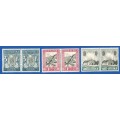 Union of South Africa-MNH- SACC54/76/81 Thematic-Scenery-Symbol