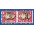 Union of South Africa SACC107 Victory -MNH-Thematic- Variety, left stamp left side of barb wire