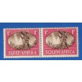 Union of SA SACC107 Victory -MNH- Variety Va red spot on R of Africa. Left leg of V