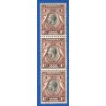 KUT SG110- MNH-1c-Thematic-Royal Family-King variety, smudging value tablet bottom stamp