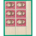 Union of South Africa SACC107 Victory  - MNH- Thematic- Symbol- Scenery