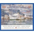 RSA-1996-Media Release-Bloemfontein 150 National Philatelic Exhibition-Thematic-Ship