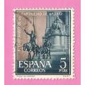 Spain-Stamp-Used-Thematic-Statue