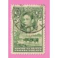 Bechuanaland Protectorate-Used-1938-SACC113-Postage-Revenue Issue KGVI-Thematic-Famous Person
