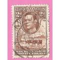 Bechuanaland Protectorate-Used-1938-SACC116-Postage-Revenue Issue KGVI-Thematic-Famous Person
