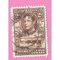 Bechuanaland Protectorate-Used-1938-SACC116-Postage-Revenue Issue KGVI-Thematic-Famous Person