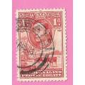 Bechuanaland Protectorate-Used-1938-SACC114-Postage-Revenue Issue KGVI-Thematic-Famous Person