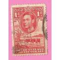 Bechuanaland Protectorate-Used-1938-SACC114-Postage-Revenue Issue KGVI-Thematic-Famous Person