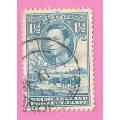 Bechuanaland Protectorate-Used-1938-SACC115-Postage-Revenue Issue KGVI-Thematic-Famous Person