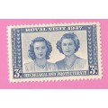 Bechuanaland Protectorate-MM-1947-SACC129-Royal Visit-Thematic-Famous People