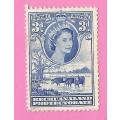 Bechuanaland Protectorate-Used-1958-SACC141-Definitive Issue-Thematic-Famous Person