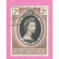 Bechuanaland Protectorate-Used-1953-SACC137-Coronation of QEII-Thematic-Famous Person