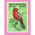 Botswana 1967 Birds -MM-Thematic-Fauna-Birds