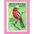 Botswana 1967 Birds-MM-Thematic-Fauna-Birds