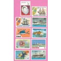 Mix-MNH-Thematic-Fauna-Fish-Transport-Ships-Boats