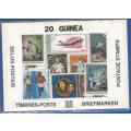 20 x Pre-Packed Theme Stamps-Africa-Guinea-Used-Sold as Is