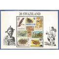 20 x Pre-Packed Mix Stamps-Swaziland-Used-Sold as Is
