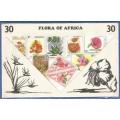30 x Pre-Packed Theme Stamps-Flora of Africa-Used-Sold as Is