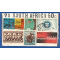 Mix-Pre-Packed-25 x Postage Stamps-Used-South Africa-Condition of Stamps-Uncheck-Sold As Is