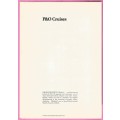 Collectable-Vintage-Menu-P&O Cruises-Sea Princess-Luncheon-Wednesday July 28 1982