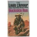 Book-Buckskin Run-Louis L`Amour-1982-175-page Book-Fair Condition-Soft-Cover