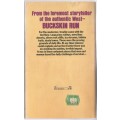 Book-Buckskin Run-Louis L`Amour-1982-175-page Book-Fair Condition-Soft-Cover