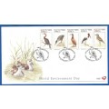 1997-World Environment Day-First Day Cover-SACC 6.62-Thematic-Fauna-Birds