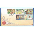 2001-South African Sporting Heroes-First Day Cover-SACC 7.10-Thematic-Sport-Heroes