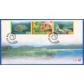 2000-South African World Heritage Sites-First Day Cover-SACC 6.123-Thematic-Flora-Heritage Sites
