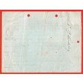 1938-31 October- Barclays Bank Cheque-The National Bank South Africa Limited