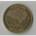 West Australia Souvenir coin Margaret River Jewel Cave Organ Pipe