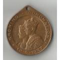 12.5.1937-Coronation of King George VI-Medallion