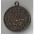 Royal Life Saving Society Medallion Awarded to K Phillips July 1925