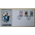 Lesotho 1981 The Royal Wedding of Prince Charles and Diana Spencer -FDC-Cover