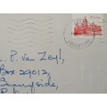 Domestic Mail-Cover-Postmark-1988-Worcester