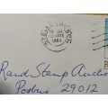 1984-Stellenbosch-Domestic Mail- Cover