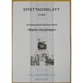 1982-First Day Sheet-Berlin Motifs of Berlin